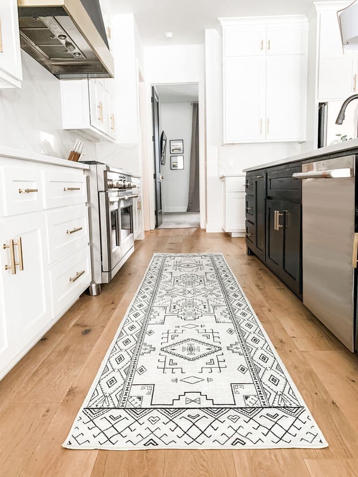 A MACHINE WASHABLE RUG FOR OUR KITCHEN | Kitchen rugs washable ...