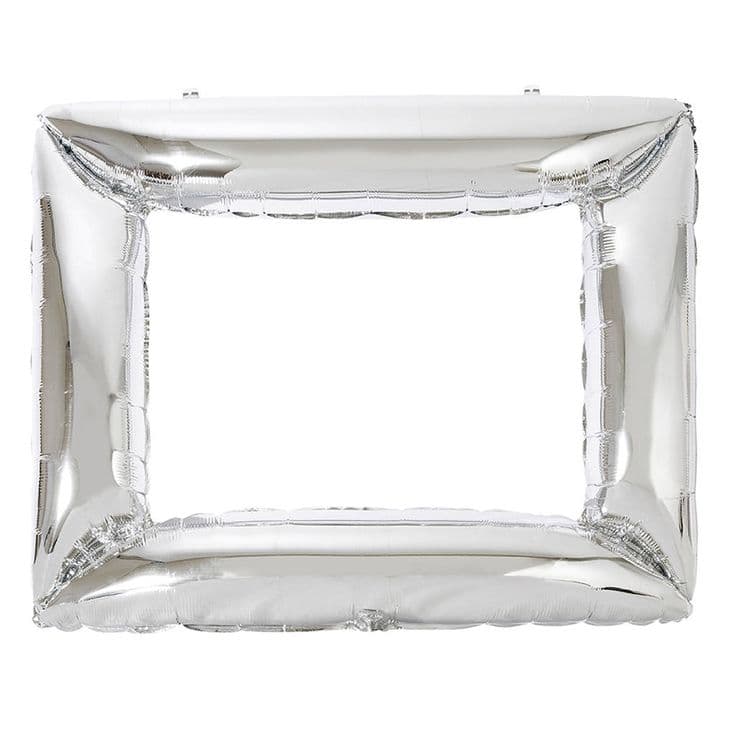 Silver Inflatable Selfie Frame for Wedding Photo Booths