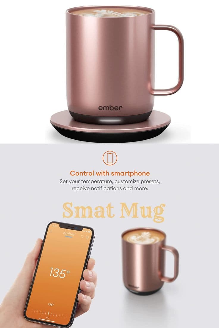 Ember Temperature Control Smart Mug 2, 10 Oz, App-Controlled Heated ...