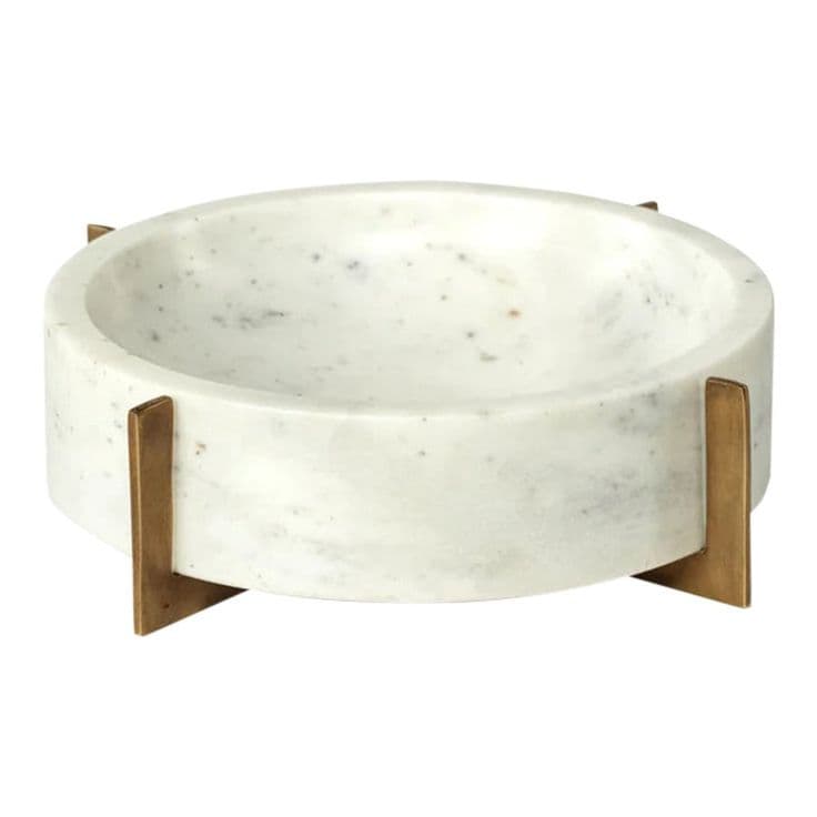 Decorative Bowls | Marble bowl, Decorative bowls, White bowls