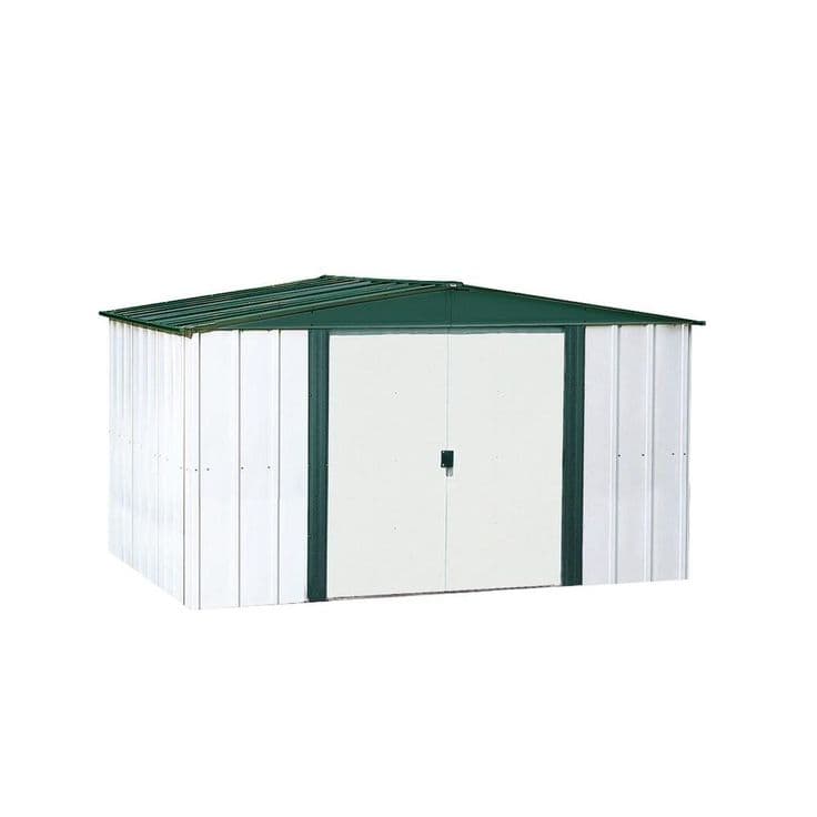Arrow Hamlet 10 ft. x 8 ft. Steel Storage Building | Metal storage ...