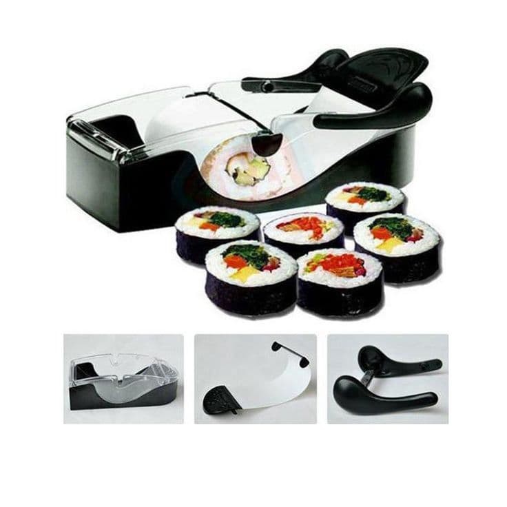 Perfect Roll Sushi Maker Roller Machine DIY Easy Kitchen Magic Gadget ...