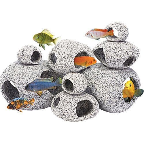 Penn Plax Stone Replica Aquarium Decoration Realistic | Fish tank ...