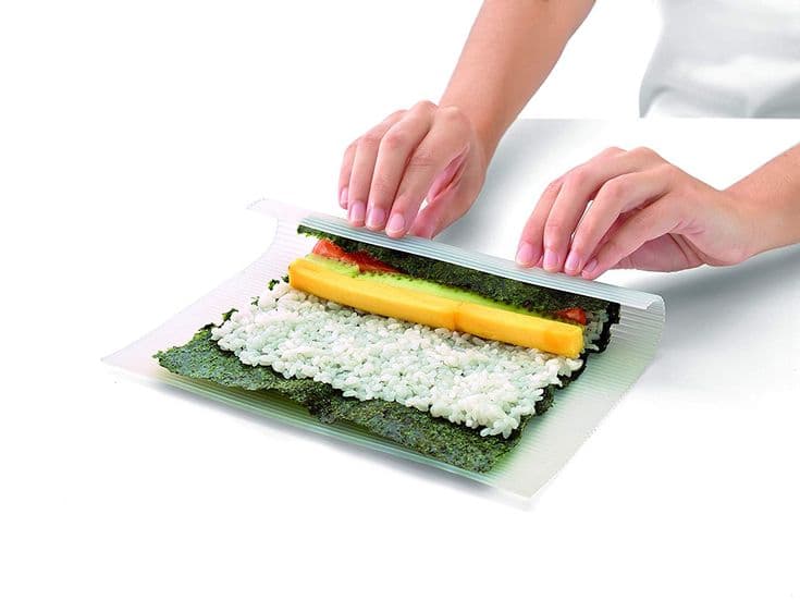 Lekue Makisu Silicone Sushi Mat, Clear, 2 | Lekue, Easy sushi, Easy cooking