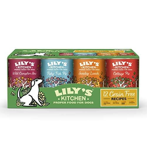 Lily's Kitchen Grain Free Multipack Wet Dog Food, 12 x 400g