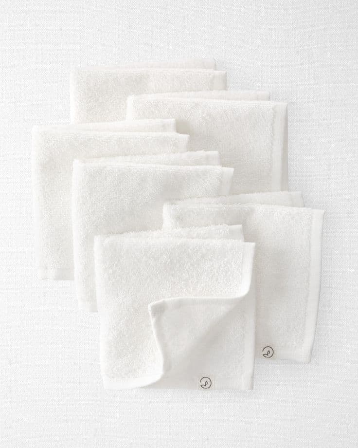 Baby 6-Pack Organic Cotton Washcloths - Little Planet | Carter's ...