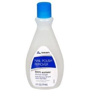 Nail Polish Remover 100% Acetone Maximum Strength | Nail polish ...