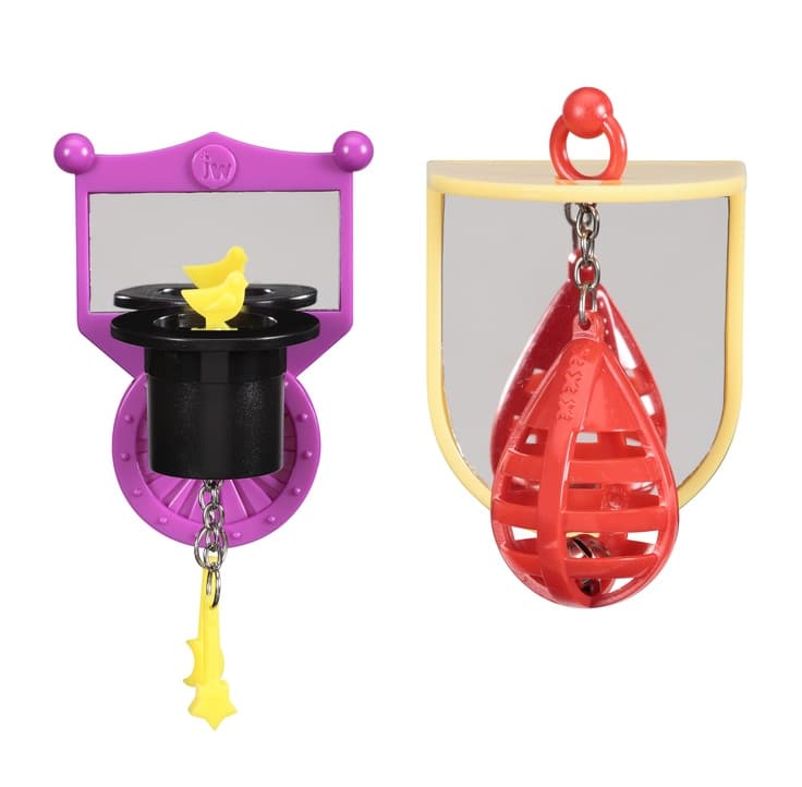 Two NEW ActiviToy Bird Toys by JW Pet