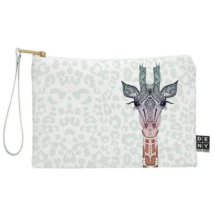 Monika Strigel Giraffe Meets Leopard Pouch | DENY Designs Home ...