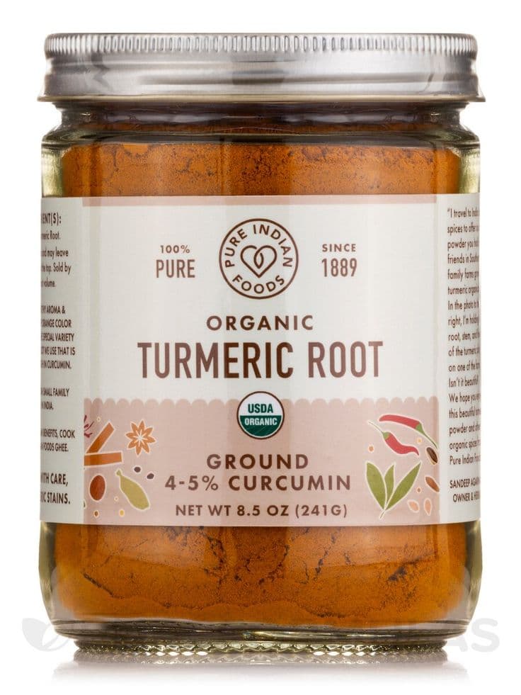 Organic Turmeric Root, Ground | Organic turmeric, Organic turmeric ...