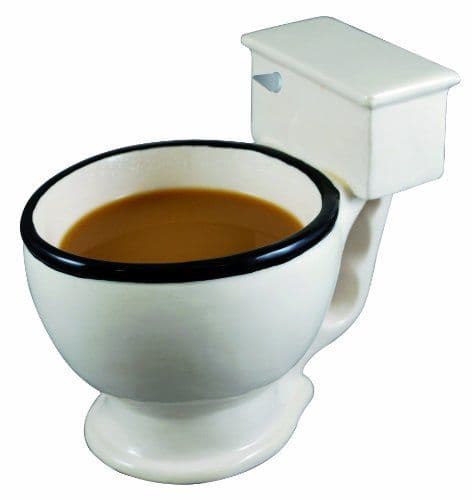 BigMouth Inc Toilet Mug - Funny Coffee Cup for Men, Women - Novelty ...