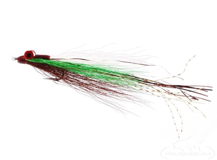 Clouser Deep Minnow, Brown-Green | Saltwater flies, Green, Snook