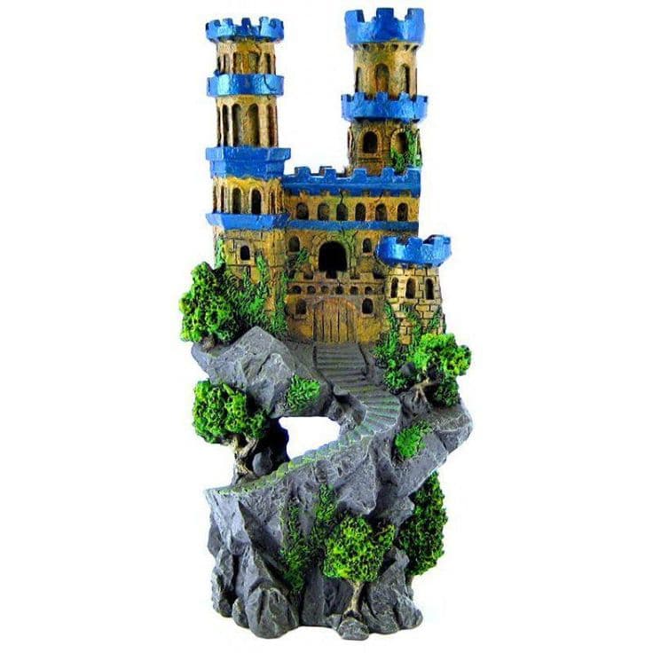 Blue Ribbon Medieval Castle | Aquarium ornaments, Fish aquarium ...