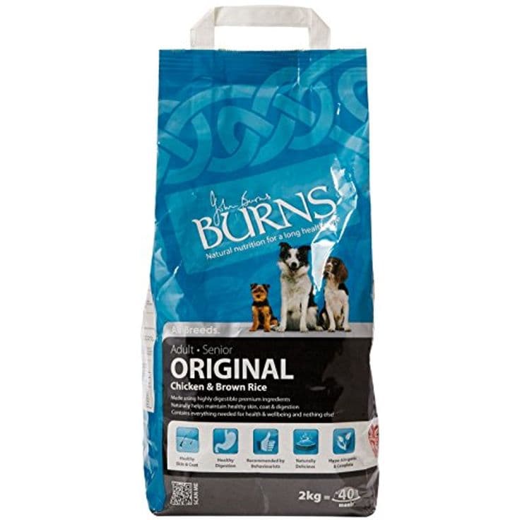 Burns Original Chicken & Brown Rice Dog Food 2Kg | Chicken and brown ...