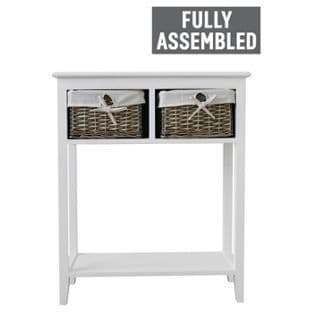 Buy Argos Home New Malvern Console Table - White | Console tables ...