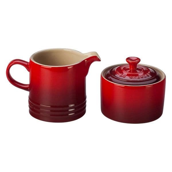 Le Creuset Marine Stoneware Cream And Sugar Set - Contemporary - Sugar ...