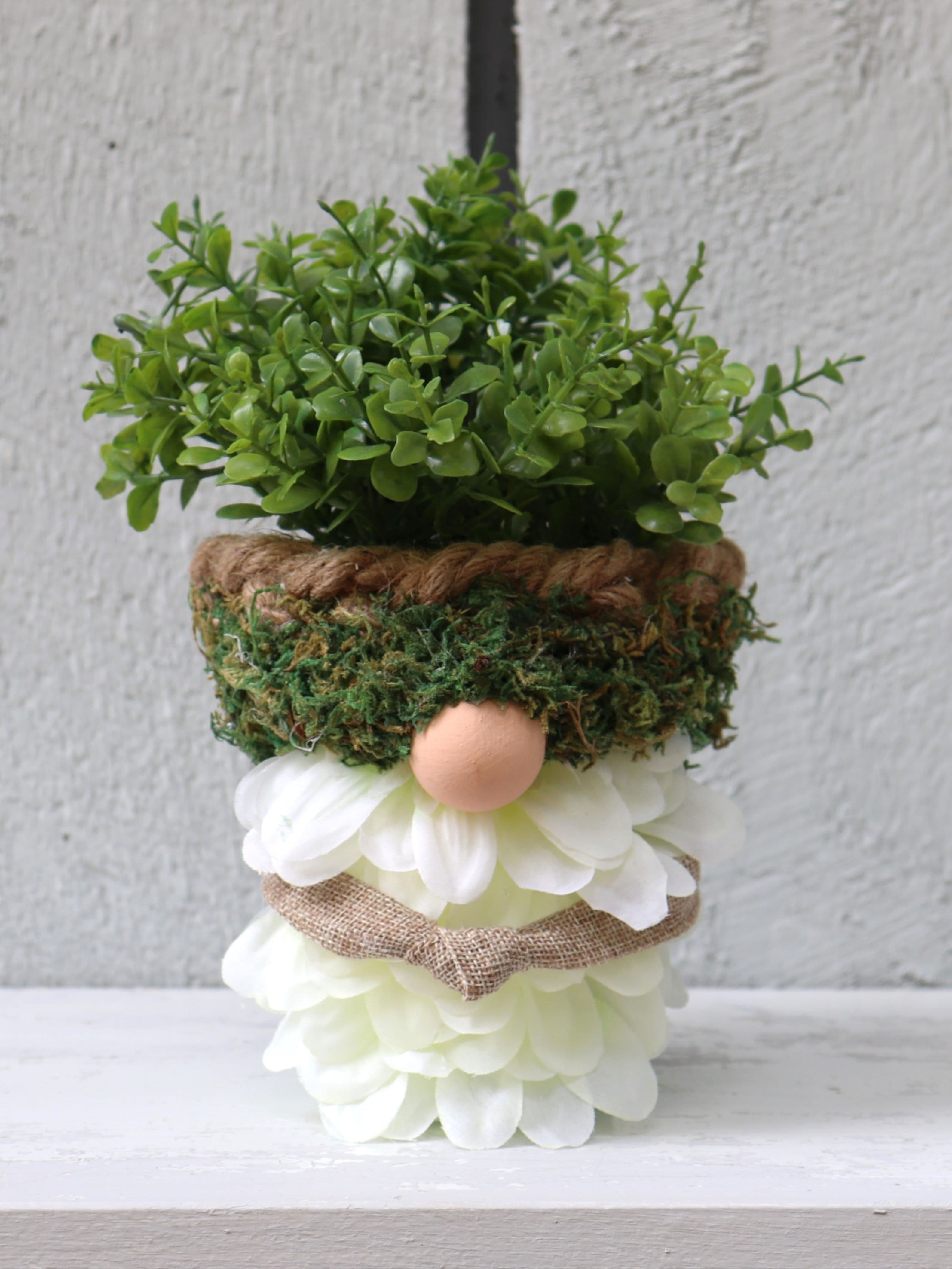 *Easy* Woodland Gnome Planter Hack DIY 🪴 Dollar Tree | Dollar tree ...