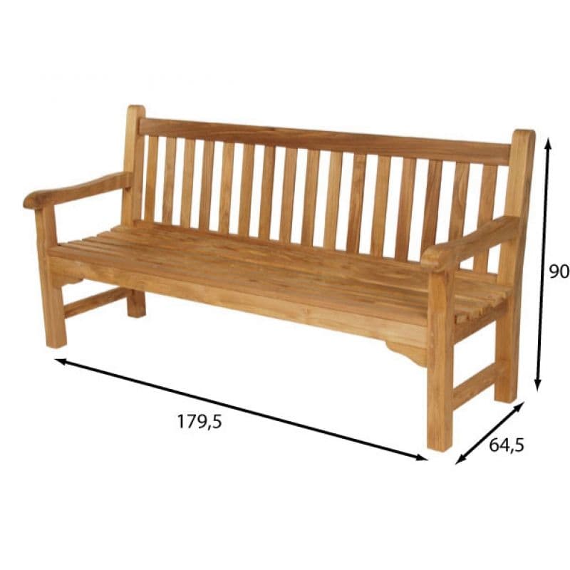 Bank Glenham 180 cm von Barlow Tyrie | Teak bench, Outdoor bench, Teak