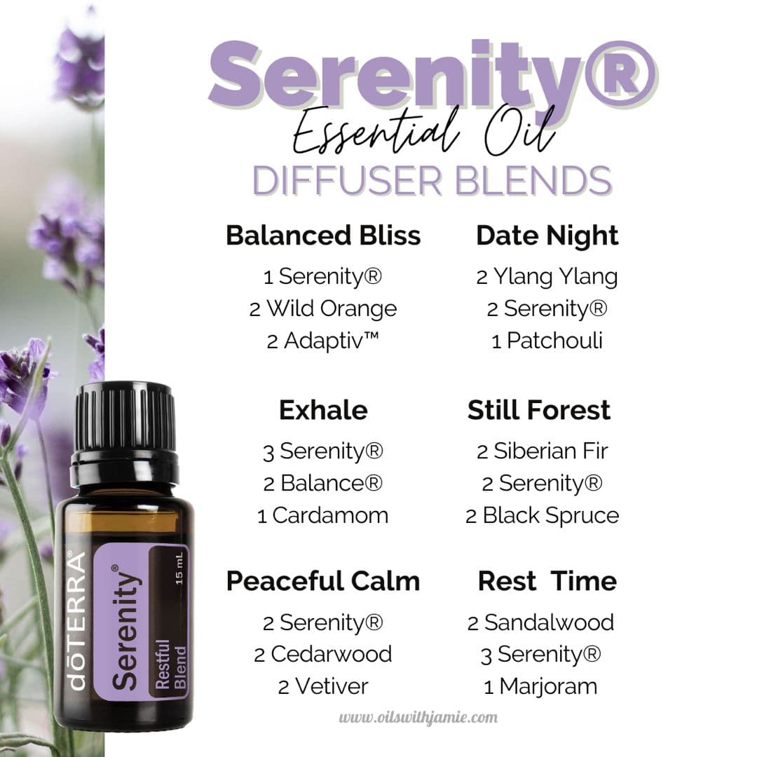 Serenity Essential Oil Restful Blend for Relaxation