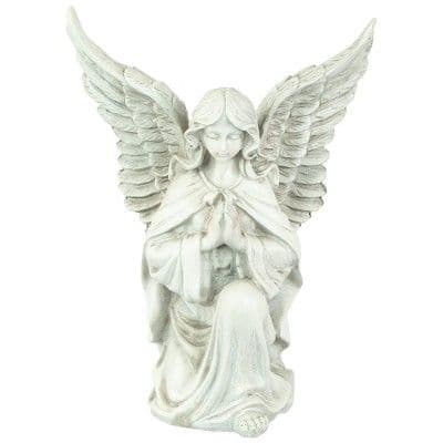Northlight 13 kneeling praying angel religious outdoor patio garden ...