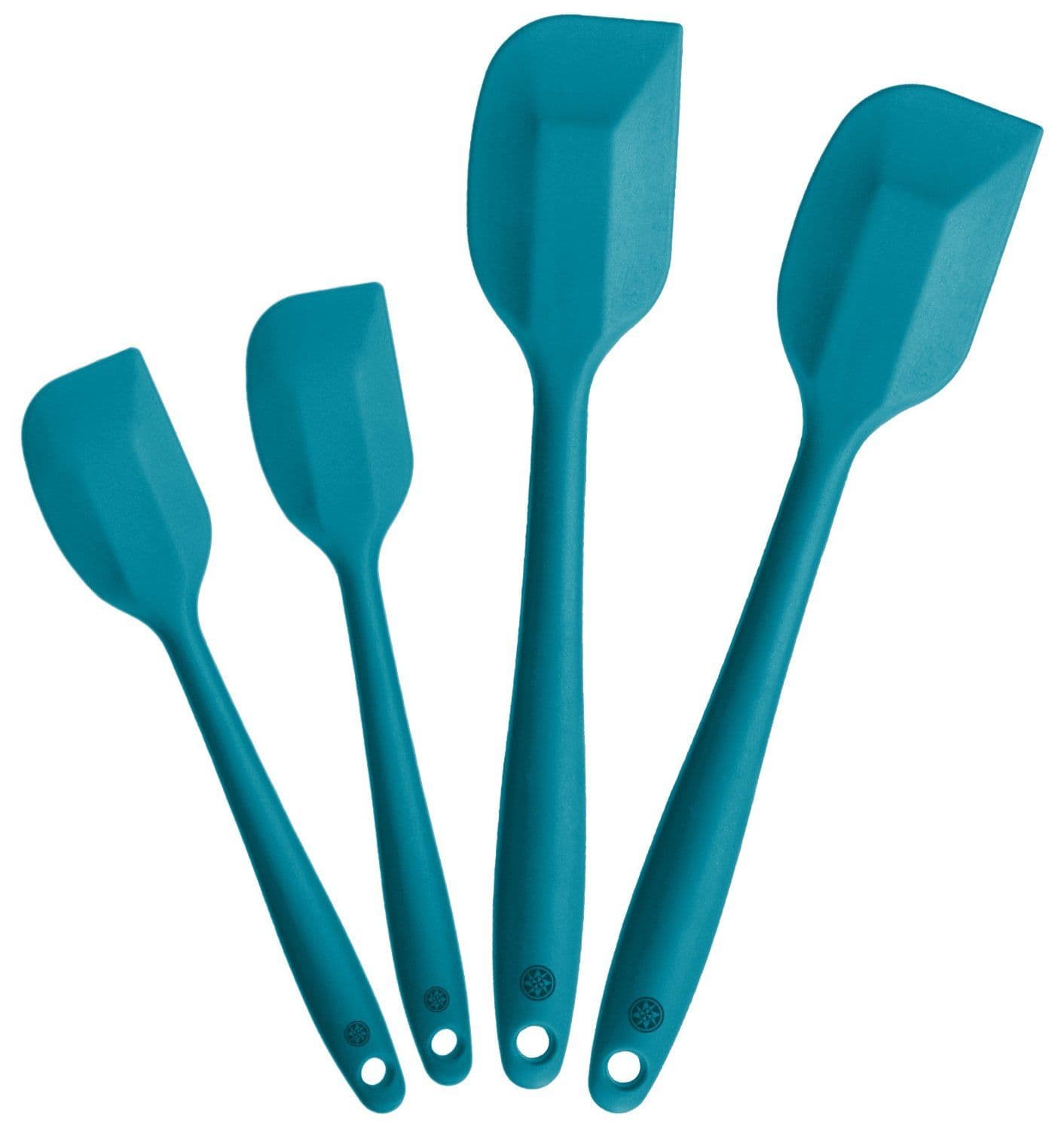 StarPack Premium Silicone Spatula Set of 4 - Hygienic Solid Coating