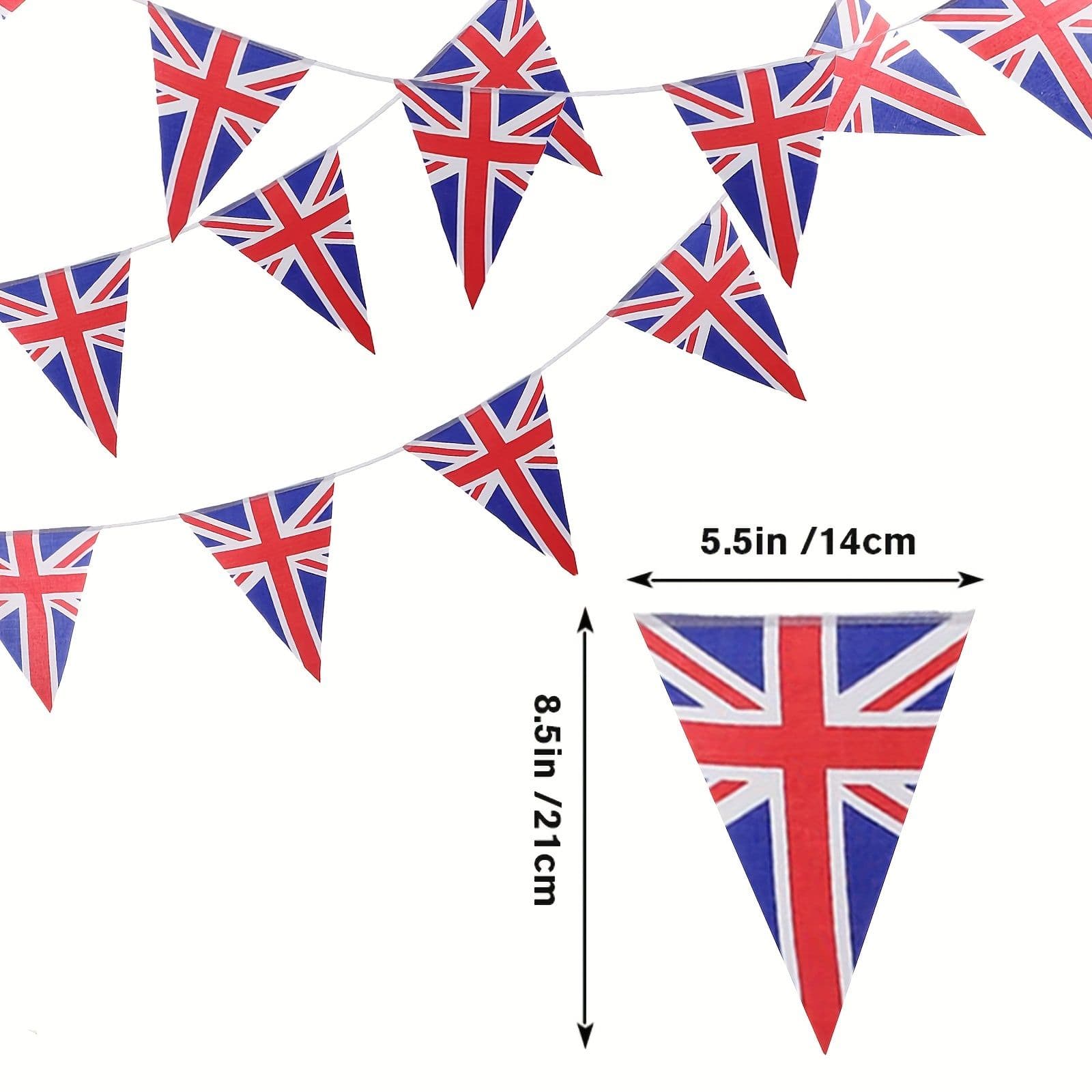 Union Jack Flag Bunting Set