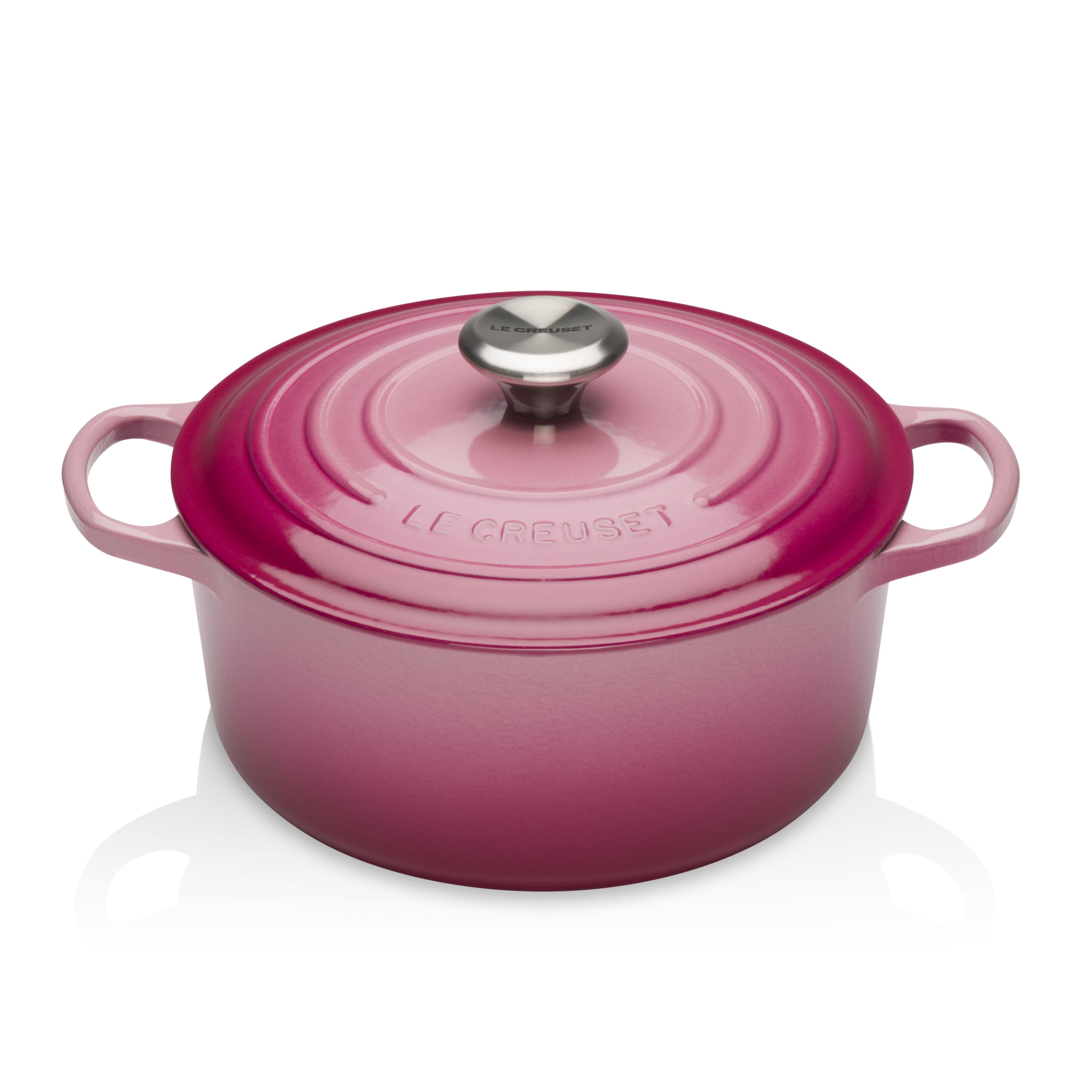 Le Creuset Signature Cast Iron Casserole in Berry | Slow cooker crock ...