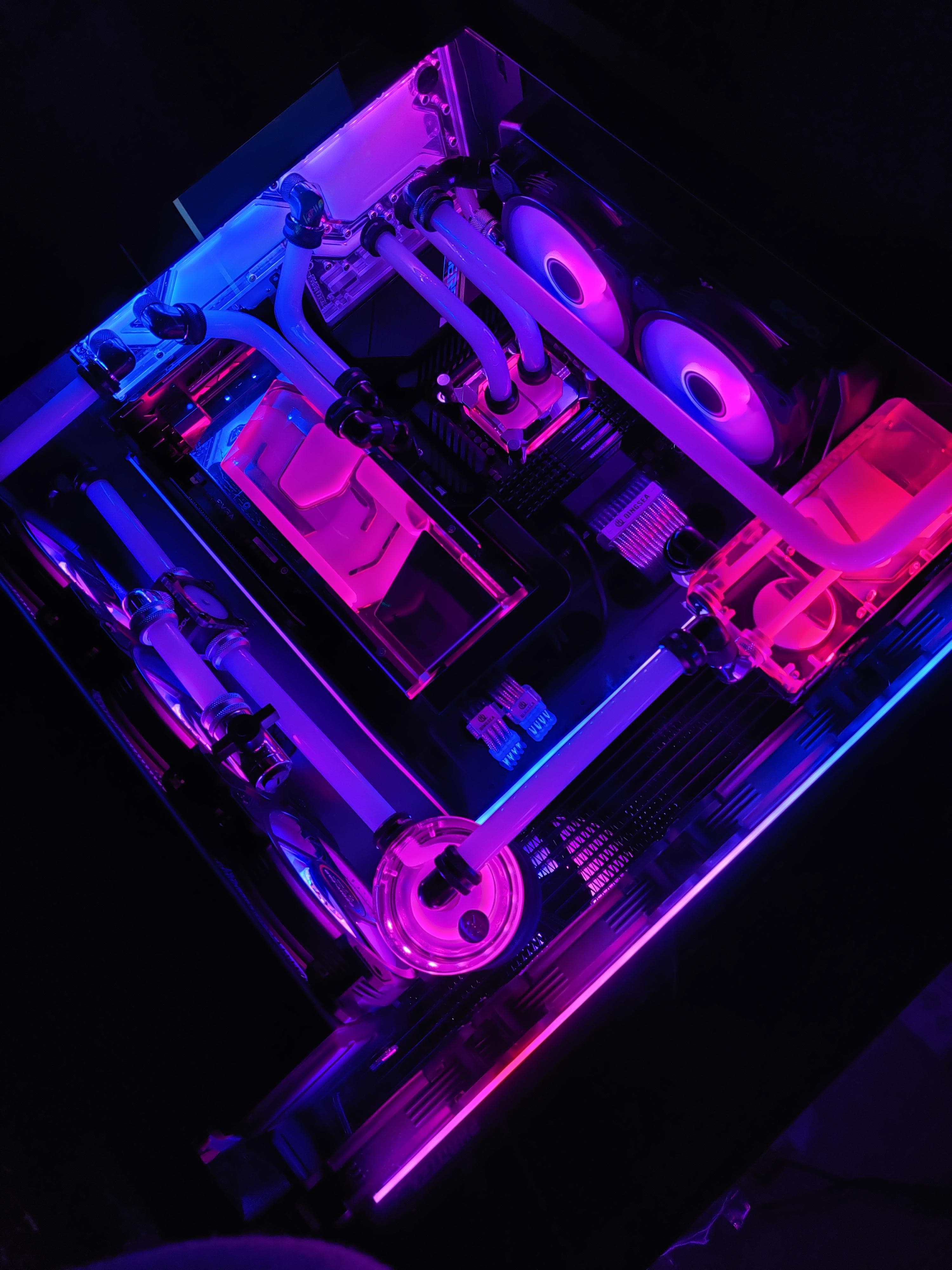 Finally completed my first Custom Water Cooling Buil…