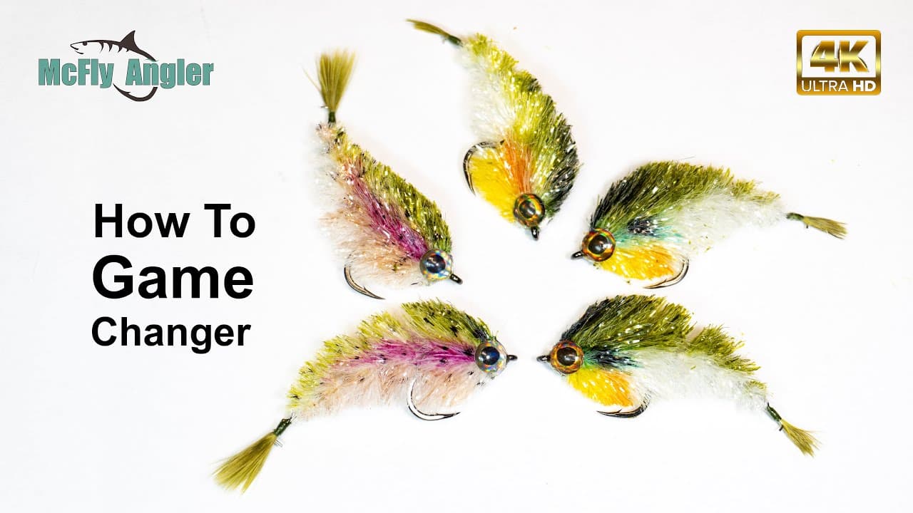 Micro Gamechanger Fly - most realistic baitfish pattern - McFly Angler ...