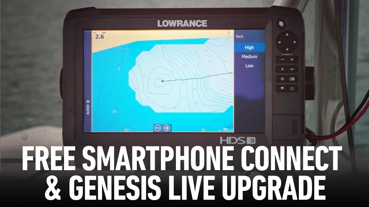 Lowrance Smartphone Connect and Genesis Live Software Upgrade ...