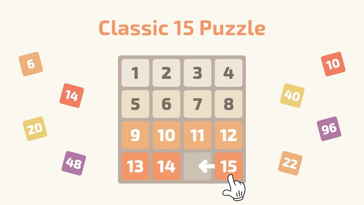 Classic 15 Puzzle - YouTube