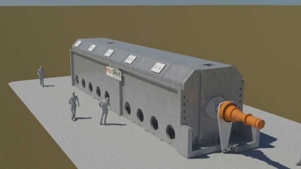 HotRot 3518 Composting System - YouTube