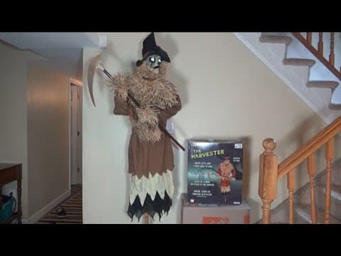 Spirit Halloween Tekky Toys 6FT Tall The Harvester Halloween ...