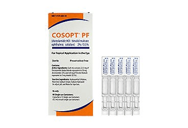 COSOPT PF (PRESERVATIVE FREE) EYE DROPS 60X0,2ML - 2025 Fiyatı