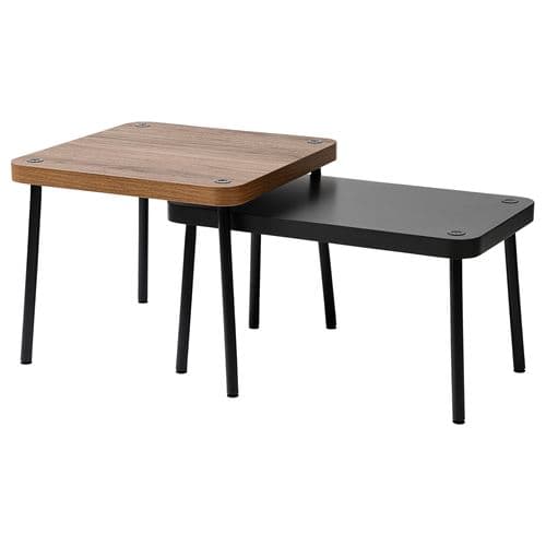 SONHULT grey-walnut effect nest of tables - 30578556 | IKEA