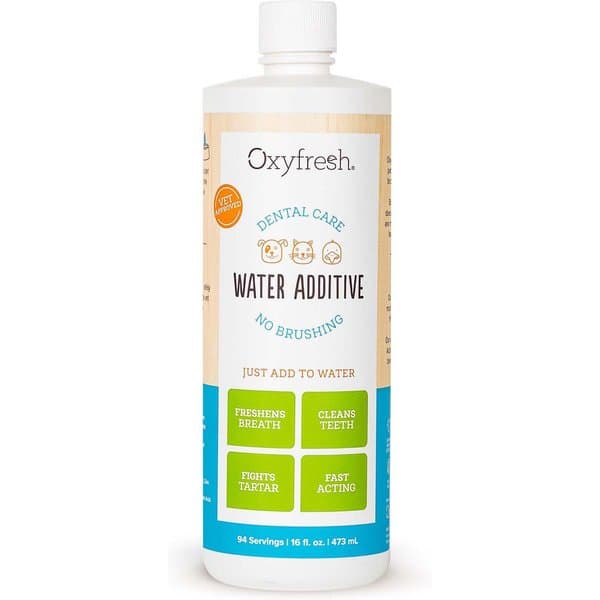 OXYFRESH Premium Pet Care Solution Cat & Dog Dental Water Additive, 16 ...