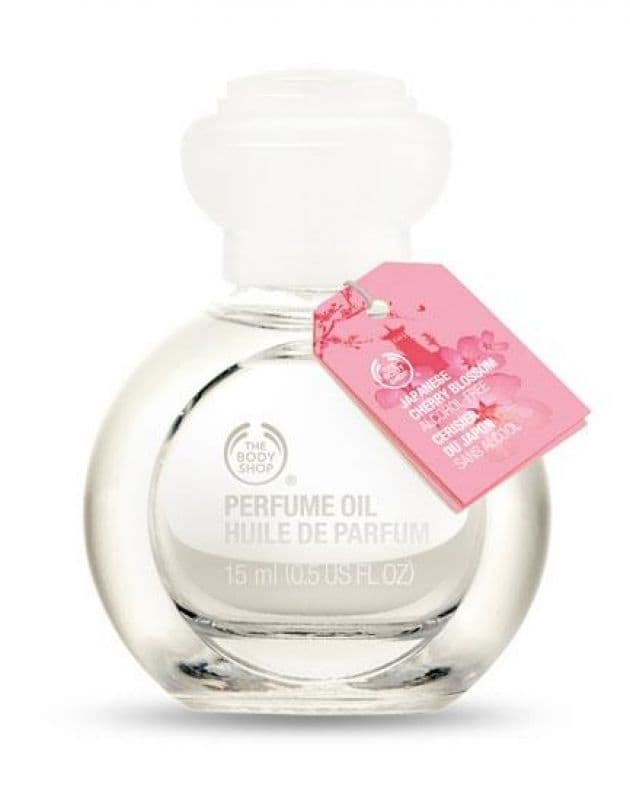 The Body Shop Japanese Cherry Blossom Perfume Oil - Review Female Daily