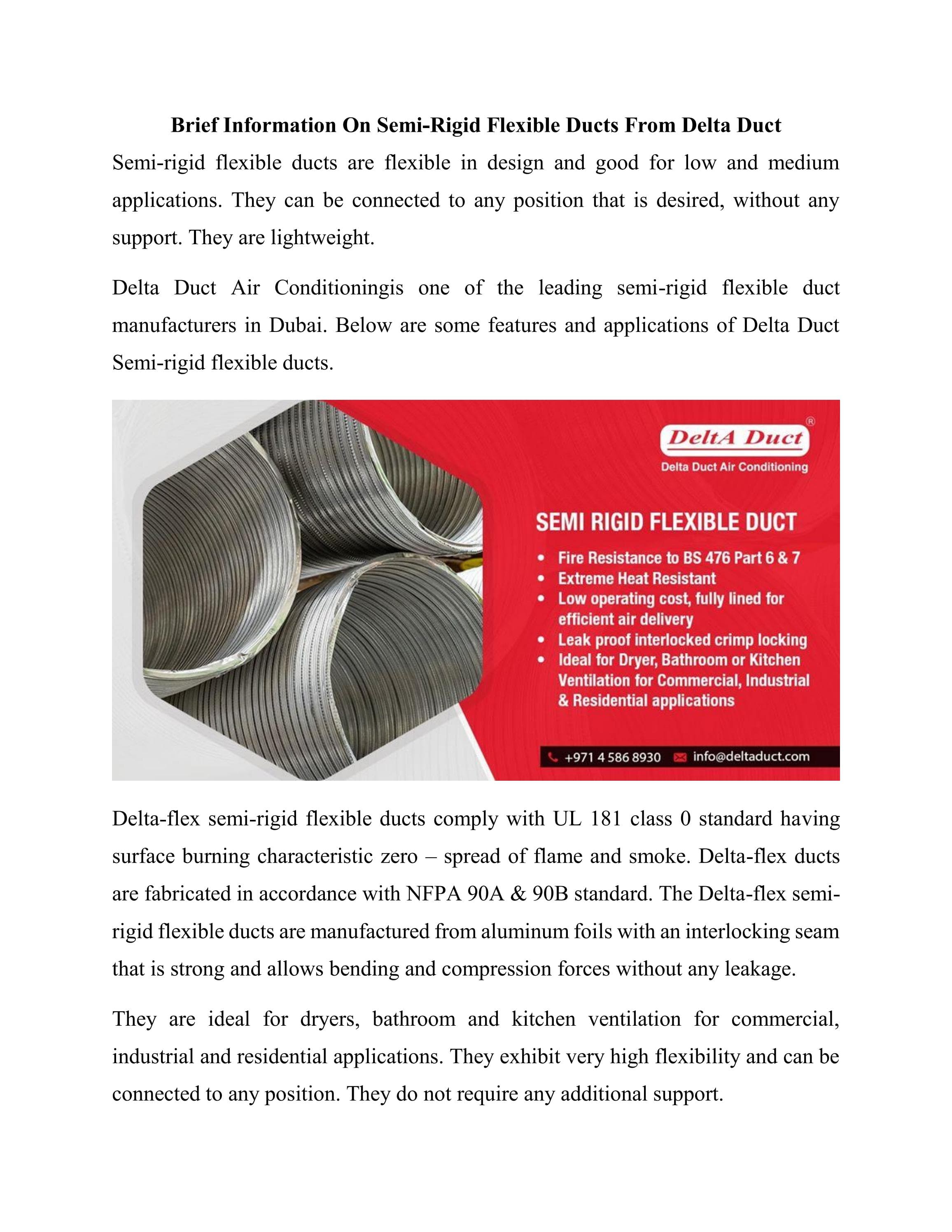 Vent-Axia Easiduct Rigid Duct 204mm