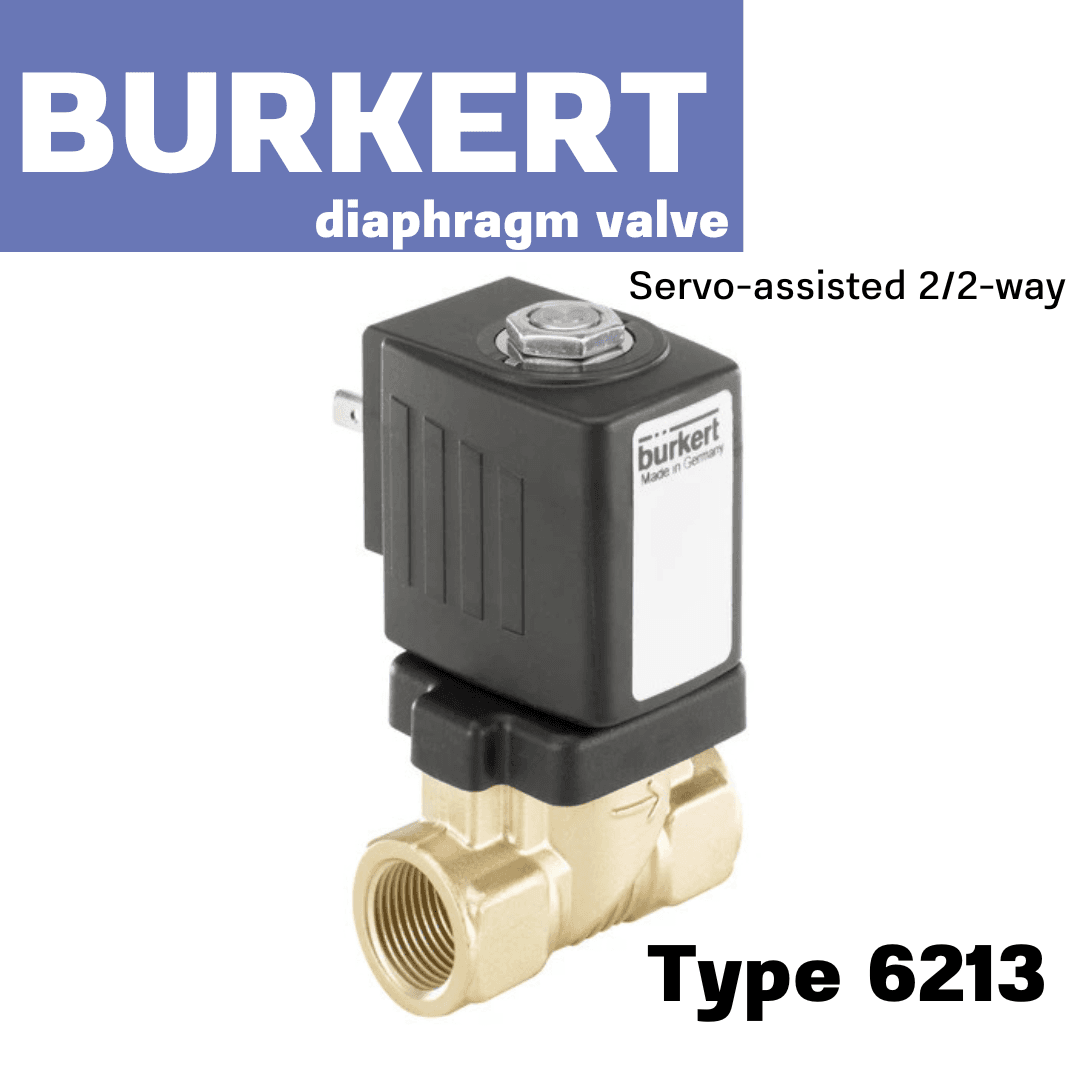 Bürkert Type 6213 EV Solenoid Valve