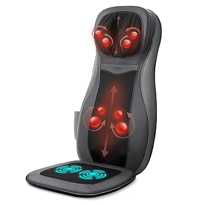 Buy Naipo Back Massager Shiatsu Massage Seat Cushion for Full Back and ...