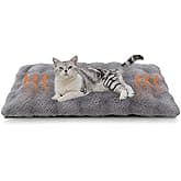 Bedsure Self Heating Cat Bed Mat - 76x50 cm Washable Fleece Warm Cat ...