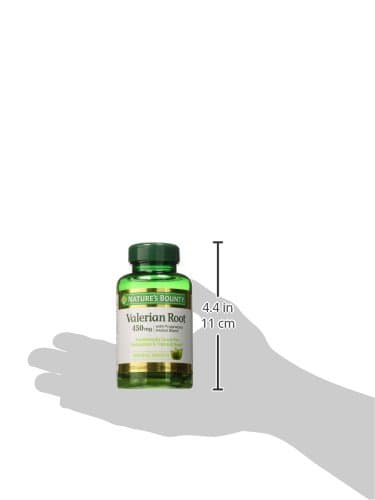 Nature’s Bounty Valerian Root Pills and Herbal Health Supplement ...