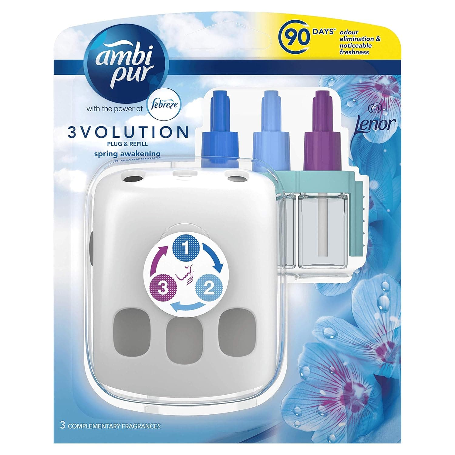 Ambi Pur 3Volution Air Freshener Plug-In Starter Kit Spring Awakening ...