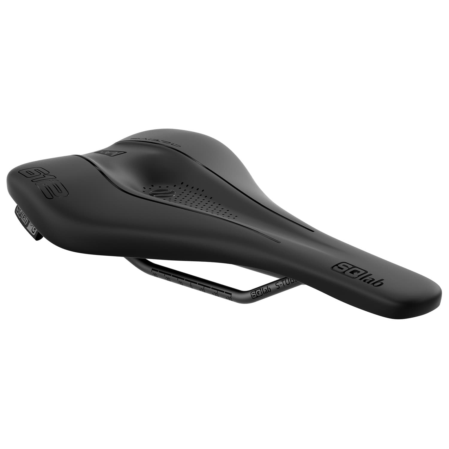 SQlab 612 Ergowave active 2.1 Saddle - S-Tube - black | BIKE24