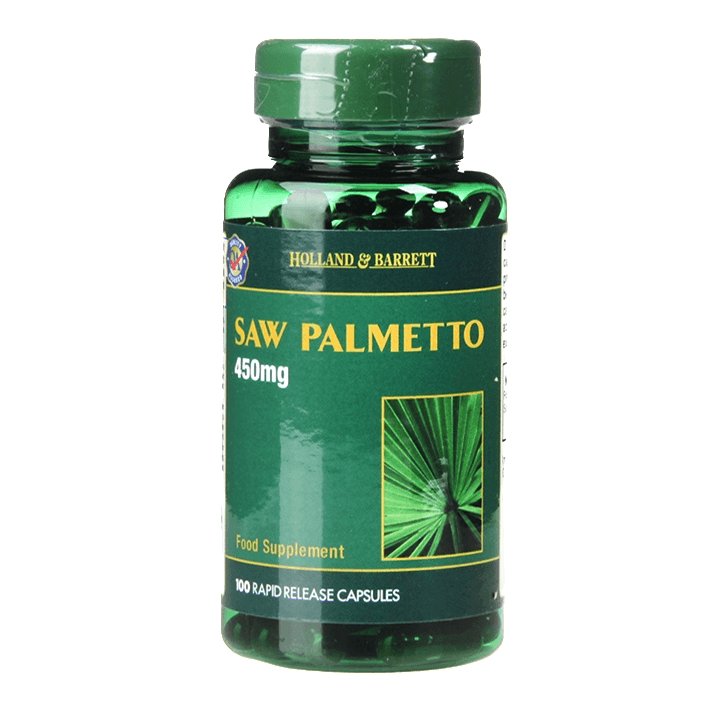 Holland & Barrett Saw Palmetto 450mg 100 Capsules