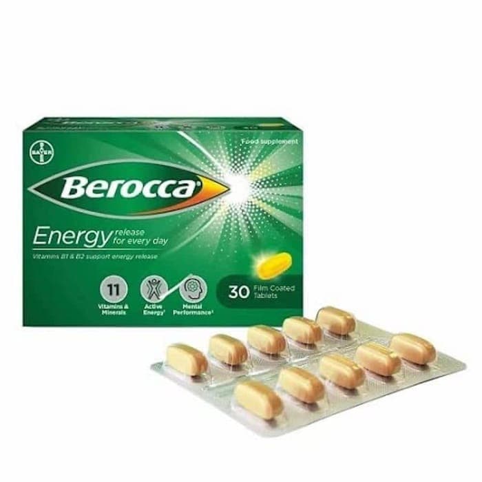 Berocca Energy Tablets with Vitamin C, B12, B Complex, Magnesium, £5 at ...