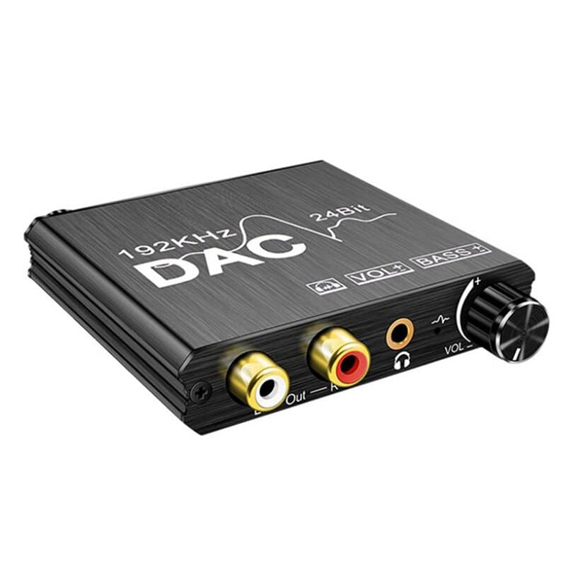 192KHz Digital to Analog Audio Converter with Bass... – Grandado