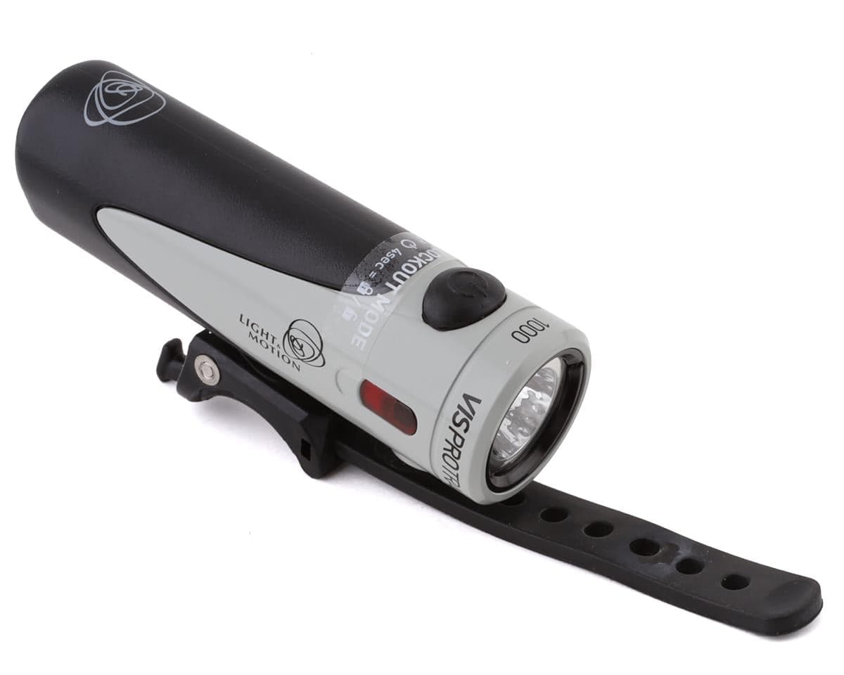 Light & Motion VIS Pro 1000 Trail Rechargeable Headlight (Grey/Black ...