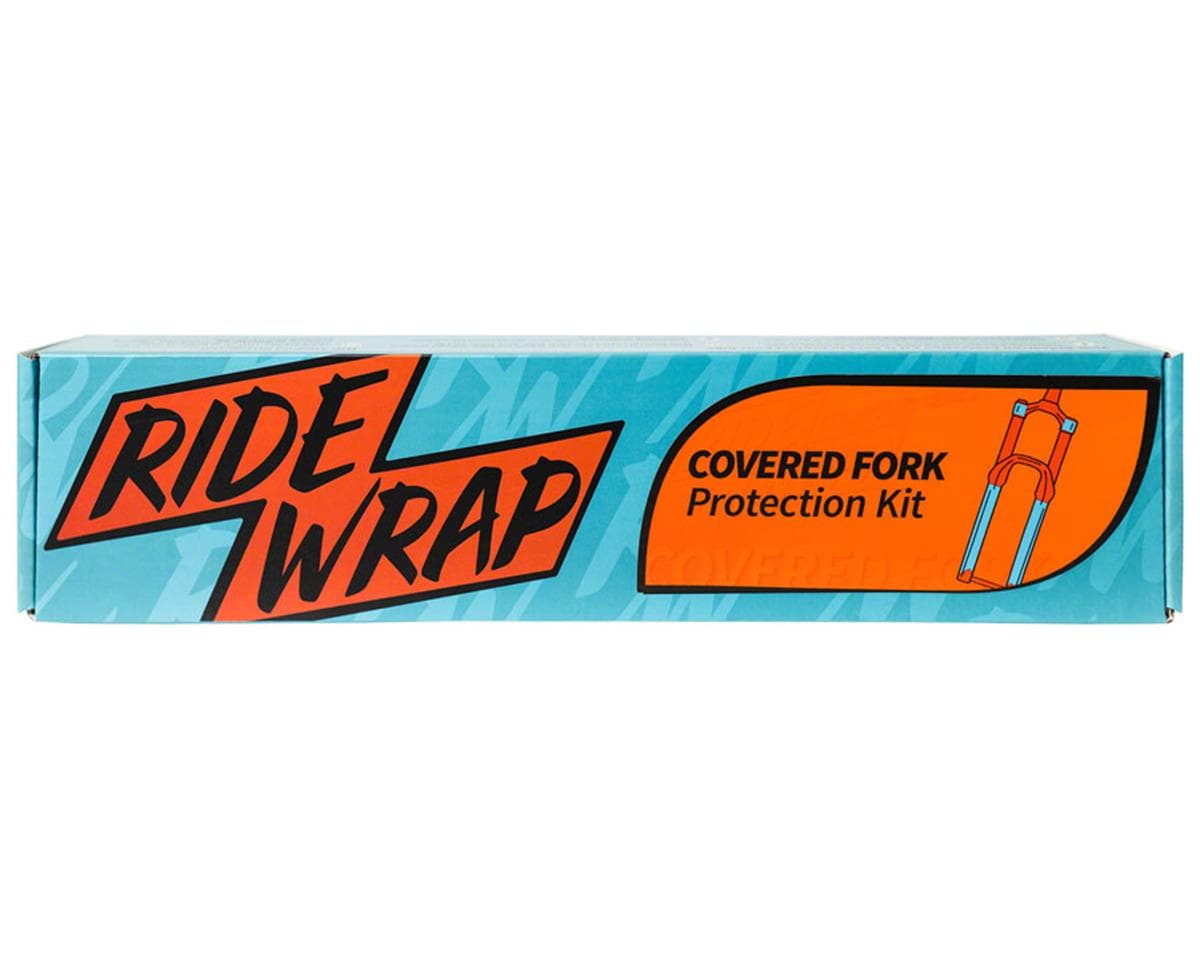 RideWrap Covered Mountain Bike Frame Protection Kits (MTB Fork) (Matte ...