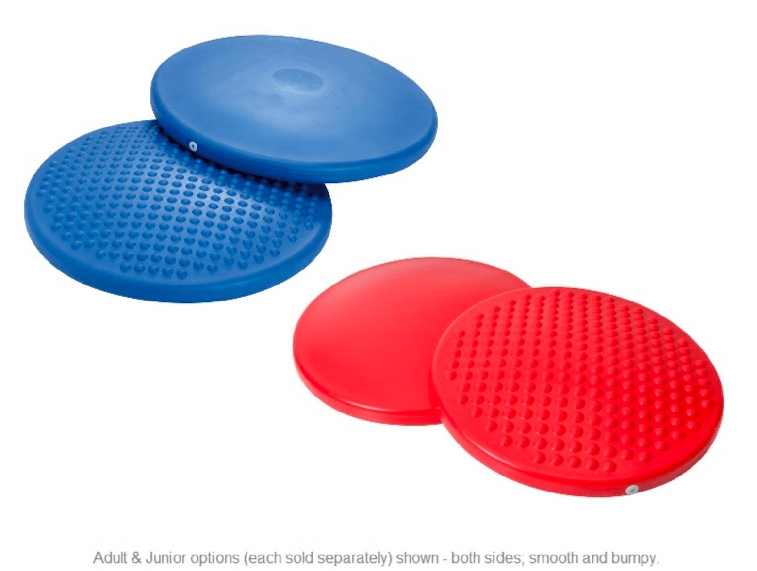 Gymnic Disc 'o' Sit Inflatable Seating/Balance Cushion w/ Smooth ...